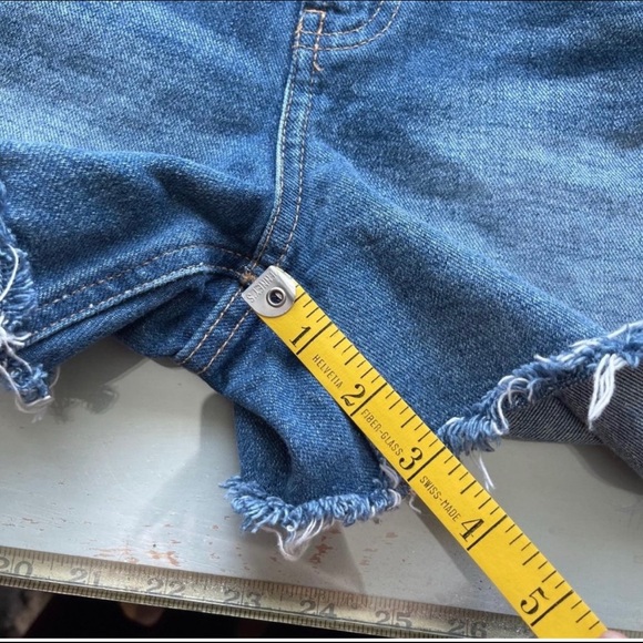 Madewell The Perfect Jean Short High Waist Cutoff - Picture 4 of 6